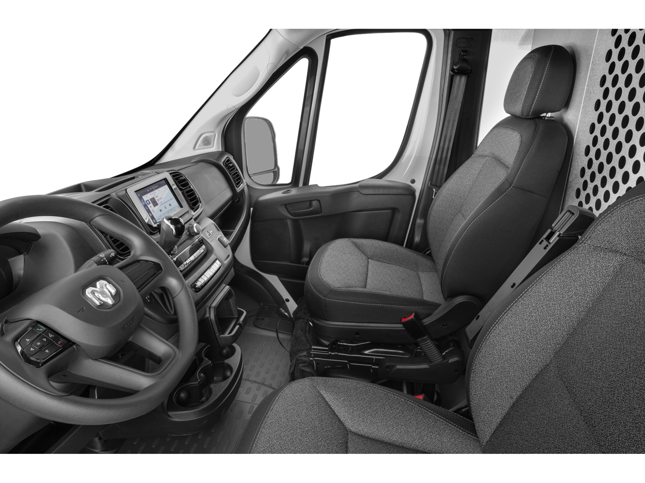2025 RAM ProMaster 2500 Cargo Van Tradesman Low Roof 136" WB w/Pass Seat