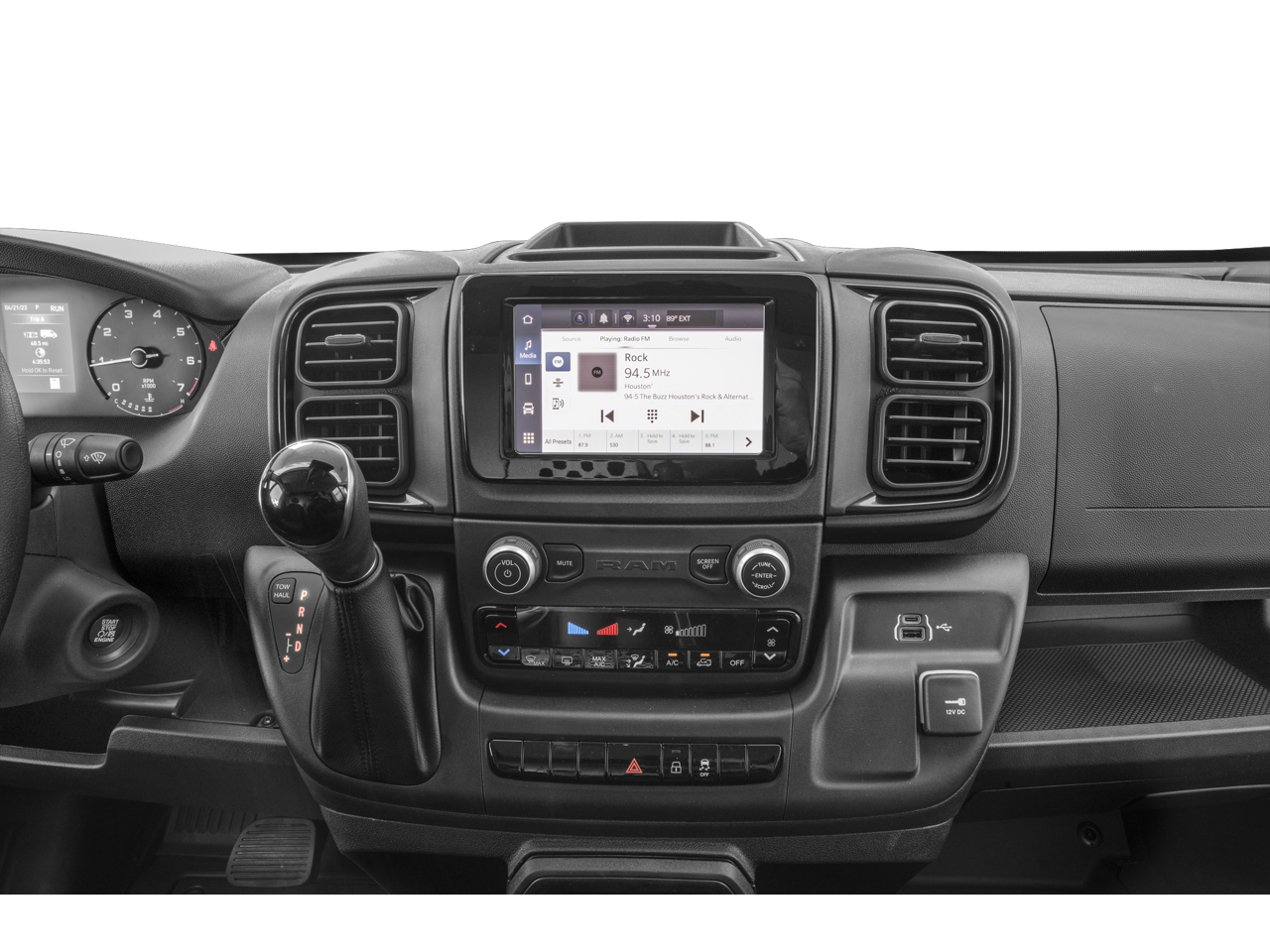 2025 RAM ProMaster 2500 Cargo Van Tradesman Low Roof 136" WB w/Pass Seat