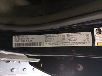 2021 RAM 1500 Big Horn Quad Cab 4x4 6'4" Box