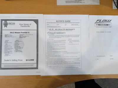 2013 Nissan Frontier S