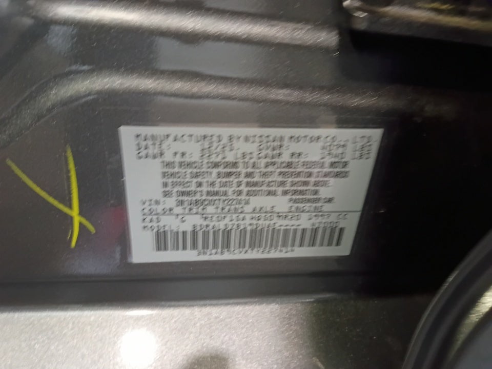 2026 Nissan Sentra SV