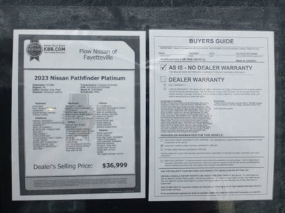 2023 Nissan Pathfinder Platinum 4WD