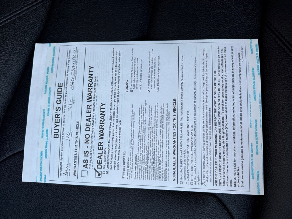 2017 BMW 320i xDrive