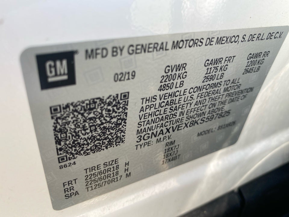2019 Chevrolet Equinox LT