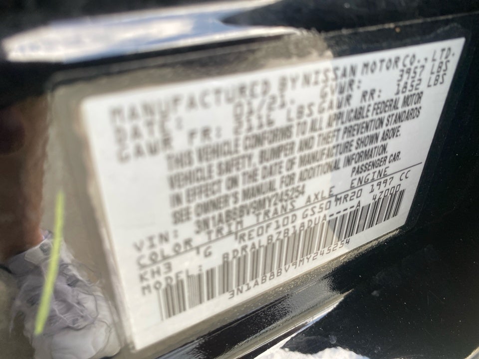 2021 Nissan Sentra S