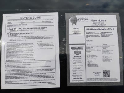 2023 Honda Ridgeline RTL-E