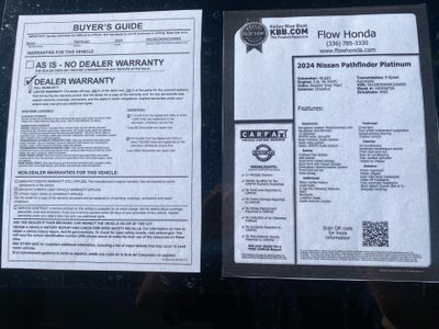 2024 Nissan Pathfinder Platinum 4WD