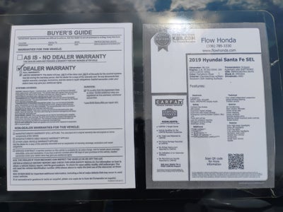 2019 Hyundai Santa Fe SEL