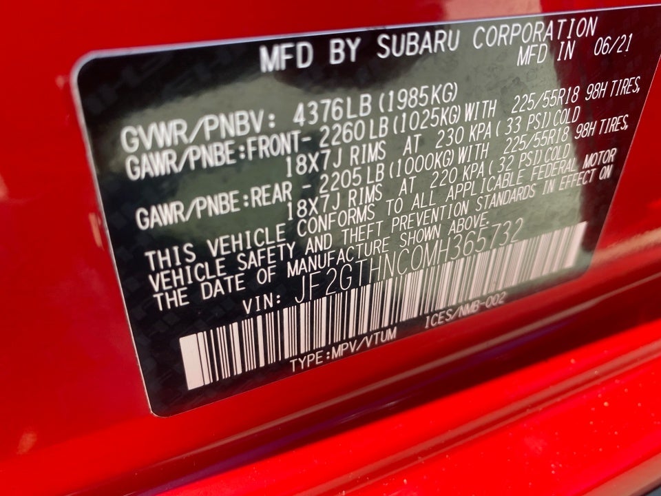 2021 Subaru Crosstrek Limited