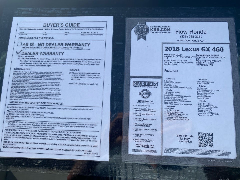 2018 Lexus GX 460 GX 460