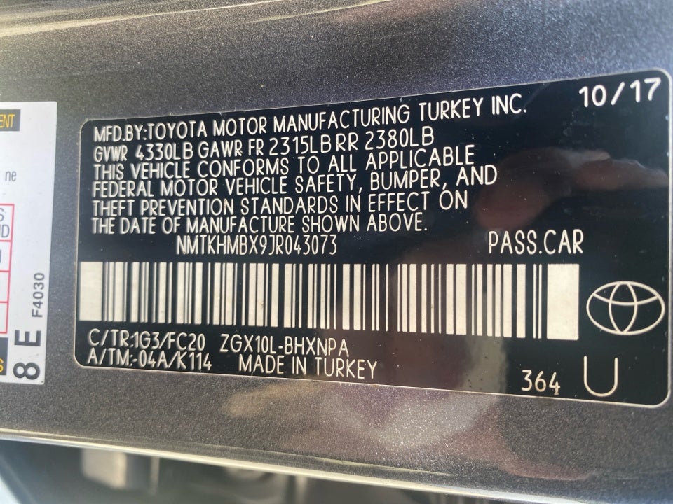2018 Toyota C-HR XLE