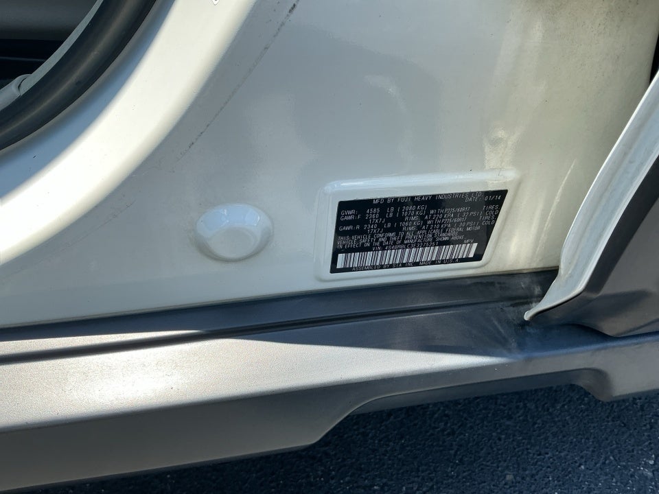 2014 Subaru Outback 2.5i Limited