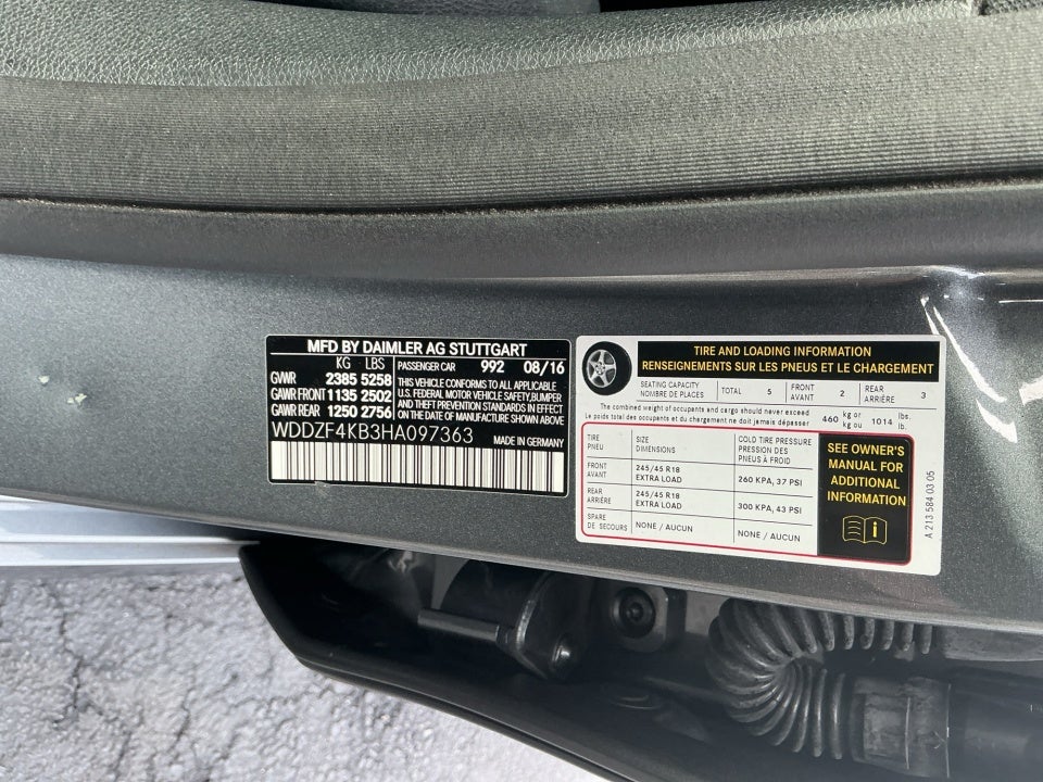 2017 Mercedes-Benz E 300 4MATIC®