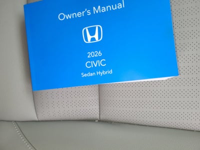 2026 Honda Civic Hybrid Sport