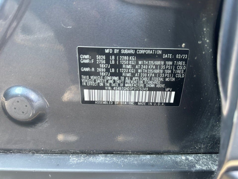 2023 Subaru Outback Limited XT