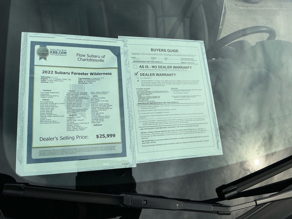 2022 Subaru Forester Wilderness