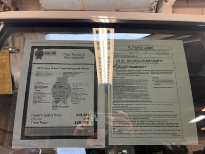 2019 Jeep Grand Cherokee Upland 4x4