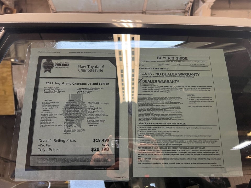 2019 Jeep Grand Cherokee Upland 4x4