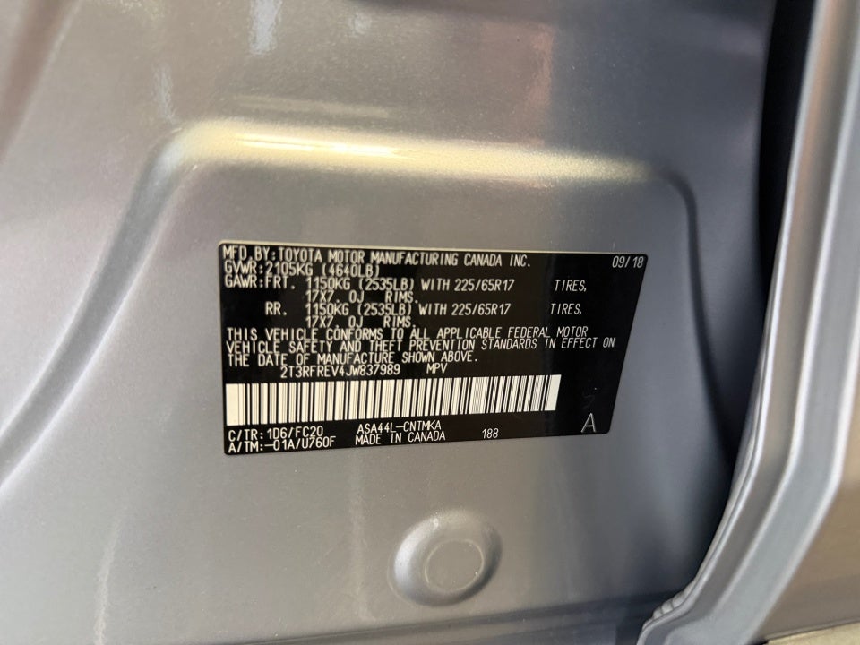 2018 Toyota RAV4 XLE
