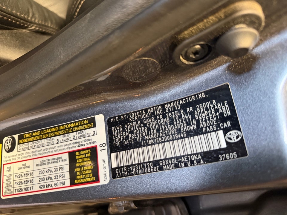 2013 Toyota Avalon XLE Touring