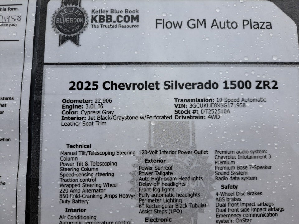 2025 Chevrolet Silverado 1500 ZR2