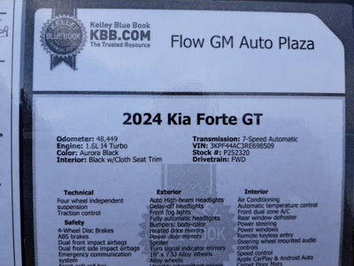 2024 Kia Forte GT