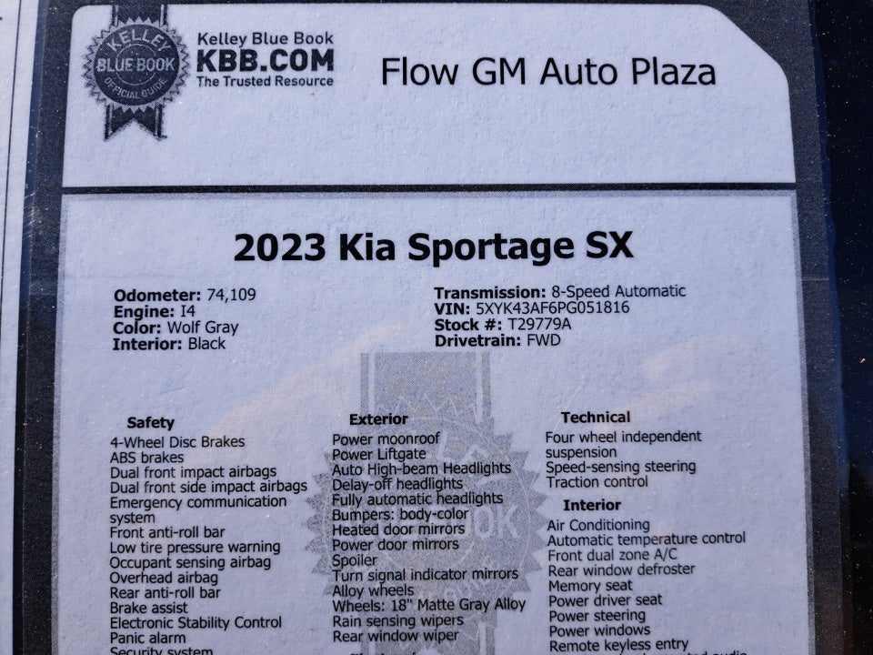 2023 Kia Sportage SX