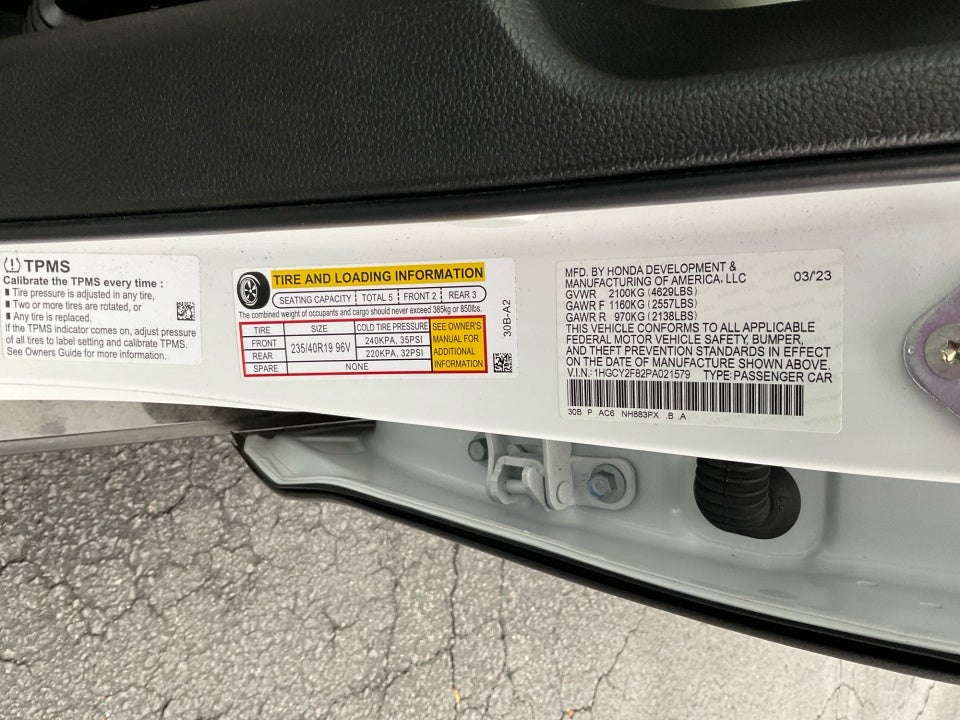 2023 Honda Accord Hybrid Touring