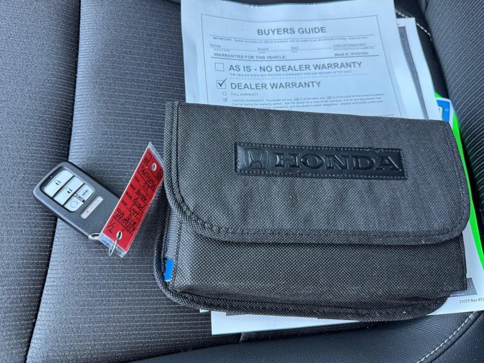 2022 Honda Accord Sport 2.0T