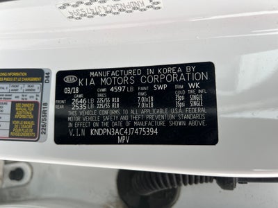 2018 Kia Sportage EX