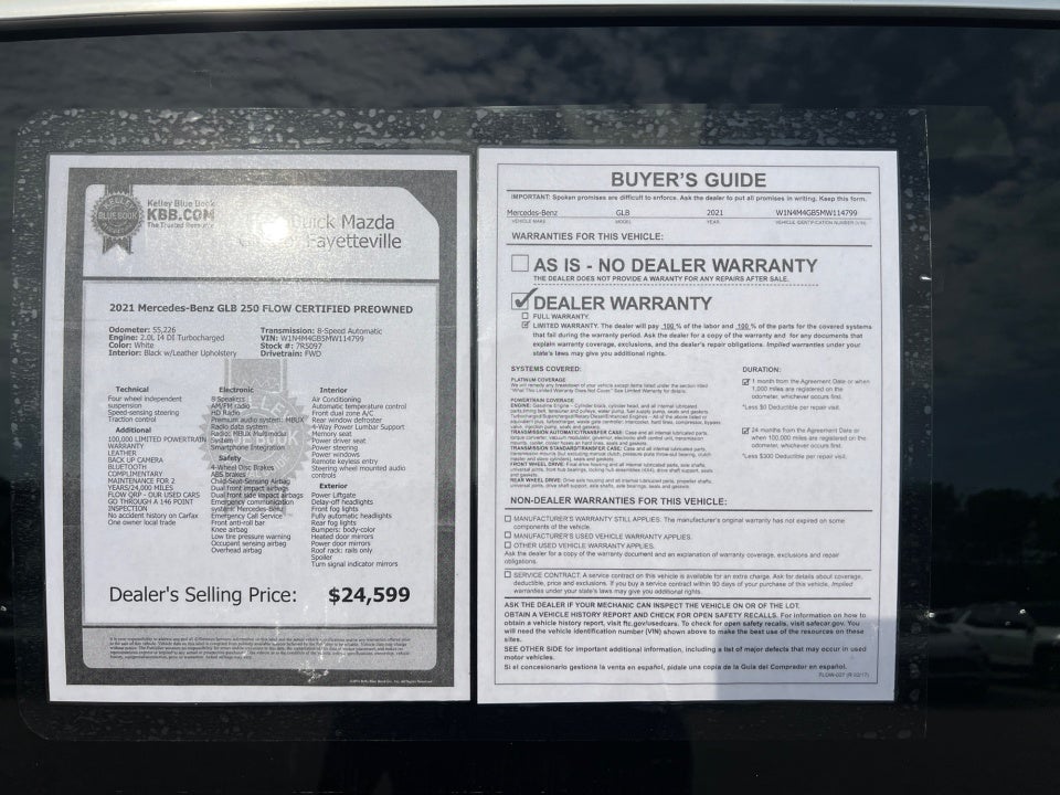 2021 Mercedes-Benz GLB 250 GLB 250