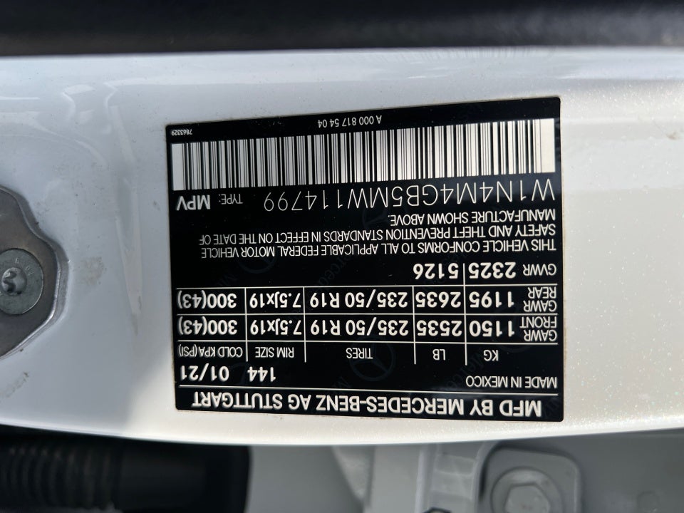 2021 Mercedes-Benz GLB 250 GLB 250