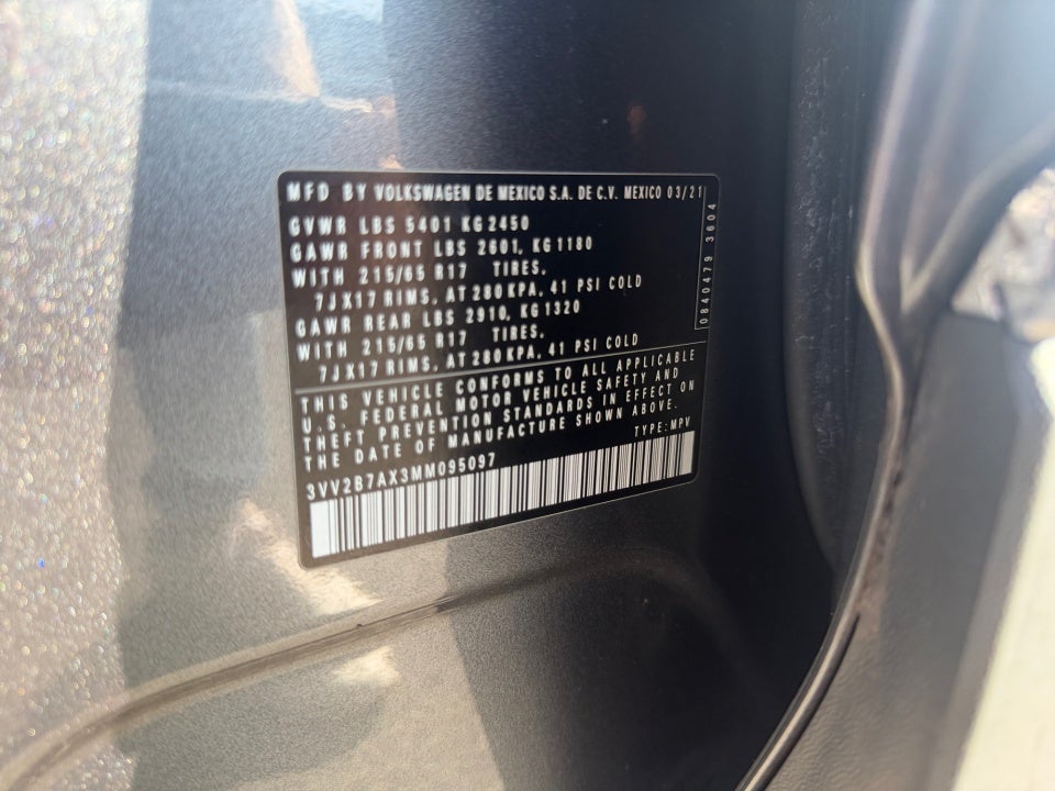 2021 Volkswagen Tiguan SE