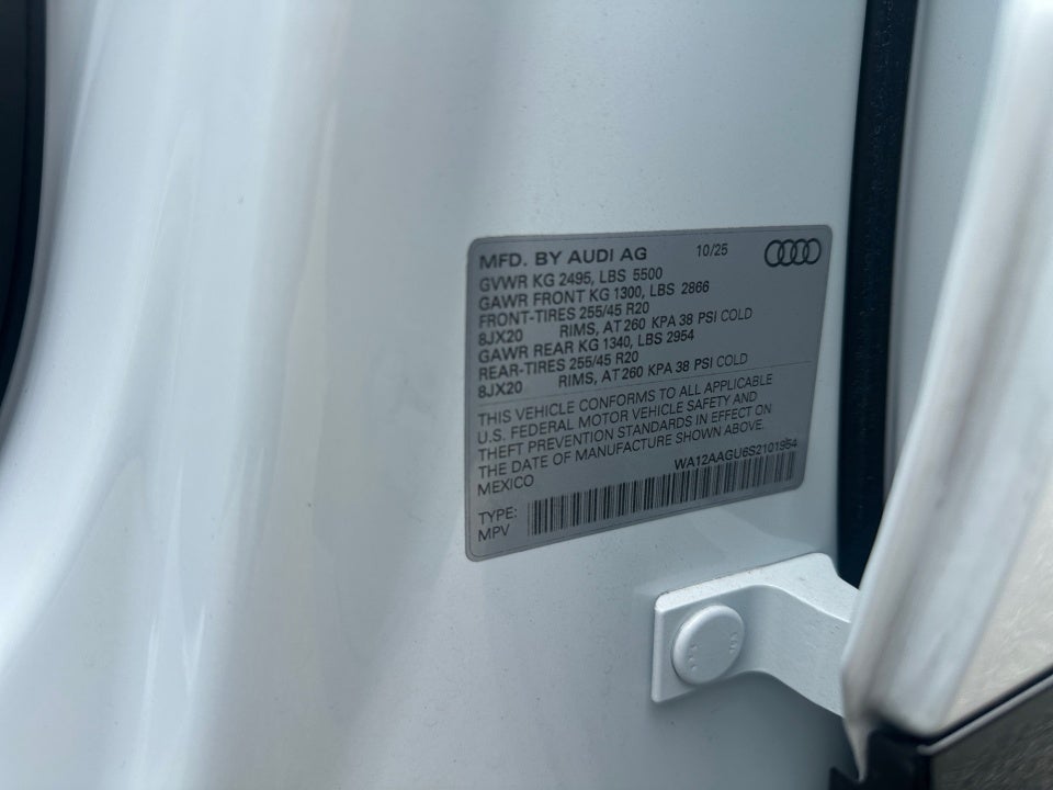 2025 Audi All-new Q5 Premium Plus TFSI quattro S tronic