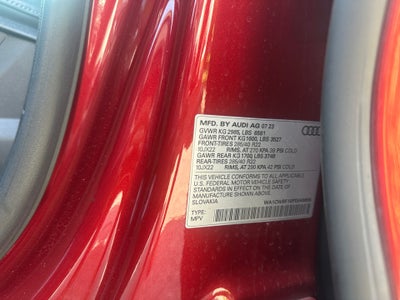 2023 Audi SQ8 Prestige