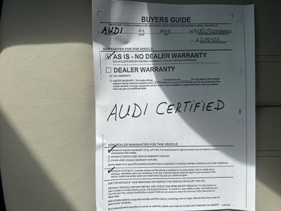 2025 Audi All-new A5 Premium