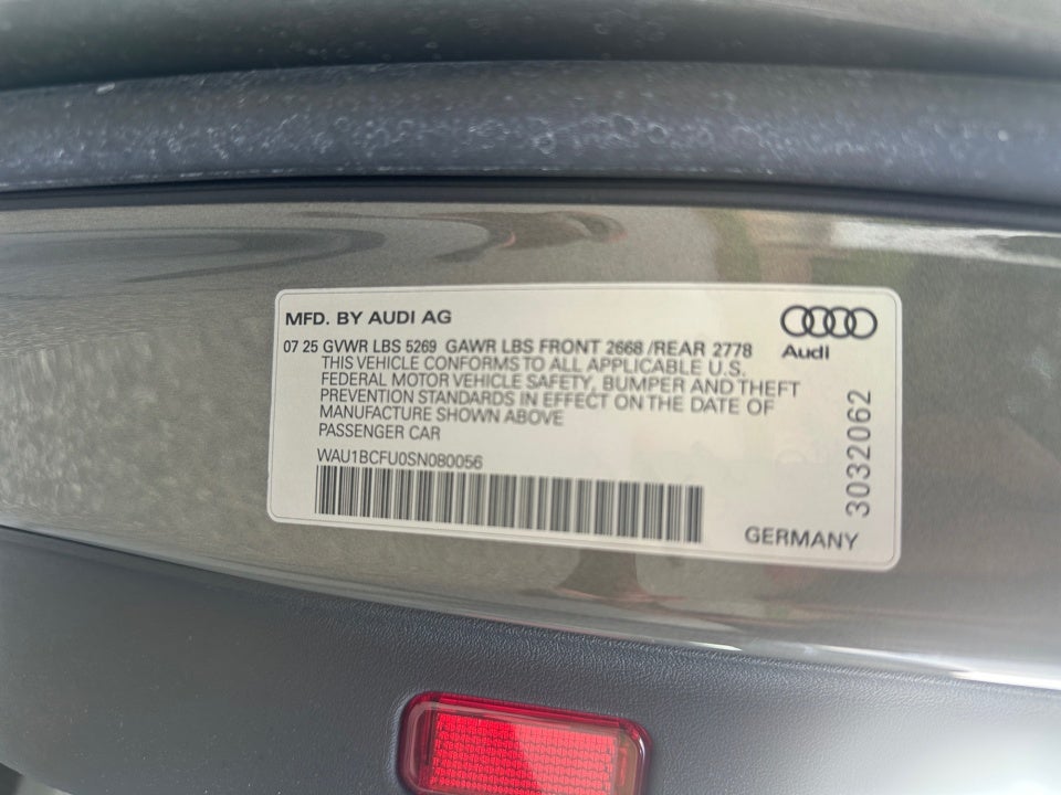 2025 Audi All-new A5 Premium