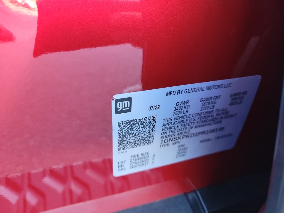 2023 Chevrolet Tahoe 4WD Z71