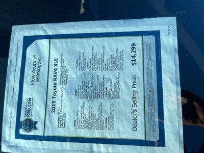 2015 Toyota RAV4 XLE