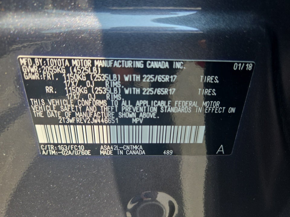 2018 Toyota RAV4 XLE