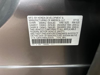 2025 Acura MDX w/Advance Package