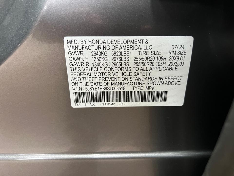 2025 Acura MDX w/Advance Package