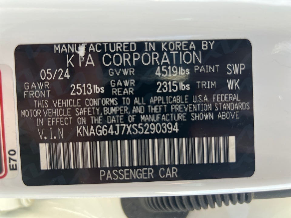 2025 Kia K5 GT-Line