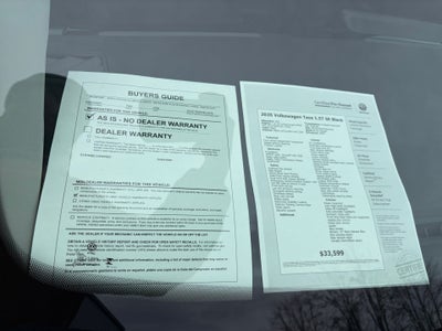 2026 Volkswagen Taos SE Black