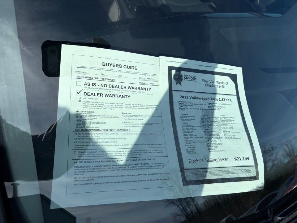 2022 Volkswagen Taos 1.5T SEL