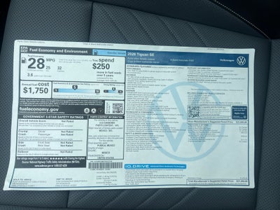 2026 Volkswagen Tiguan 2.0T SE