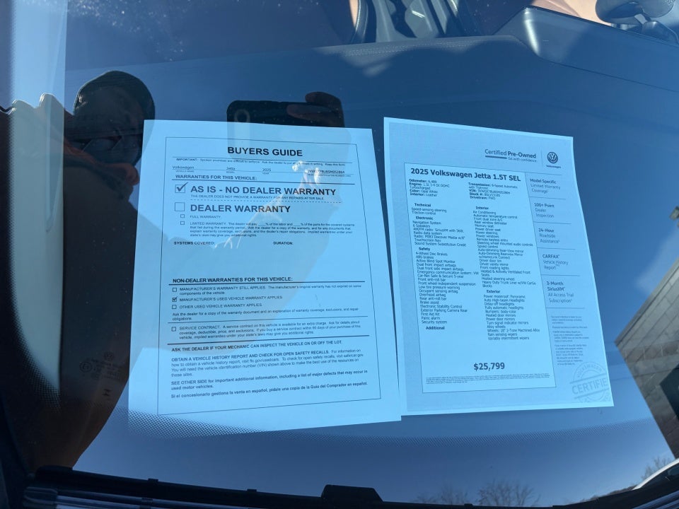 2025 Volkswagen Jetta 1.5T SEL