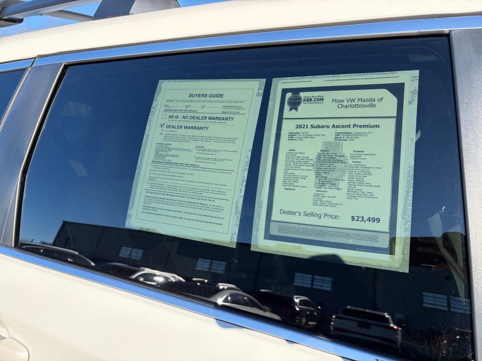 2021 Subaru Ascent Premium