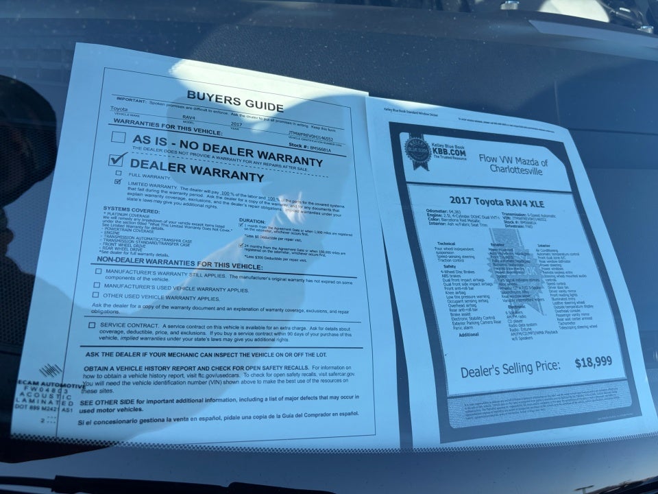 2017 Toyota RAV4 XLE