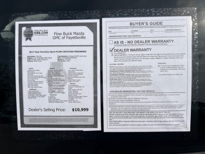 2017 Jeep Cherokee Altitude 4x4